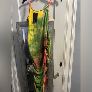 Long midi summer dress